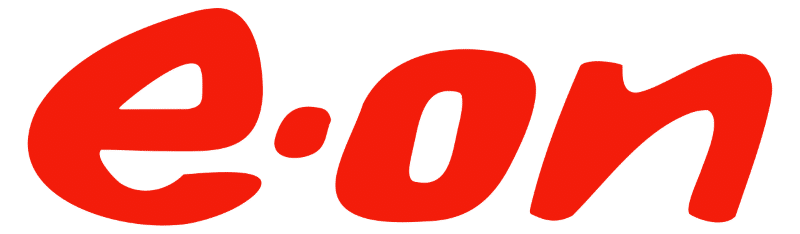 EON_Logo Red E.ON logo in a rounded, handwritten style on a transparent background.