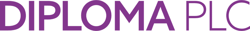 diploma_plc_logo Purple text logo that reads "DIPLOMA PLC" on a transparent background.